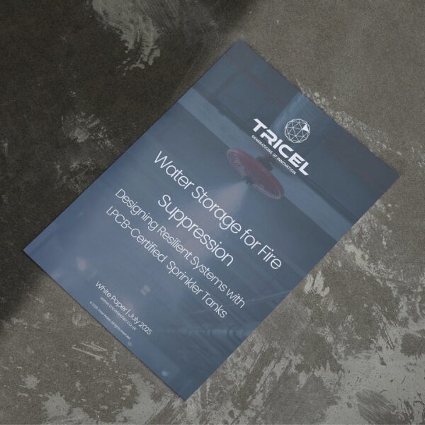 Tricel - Water Storage for Fire Suppression - White Paper - 2025
