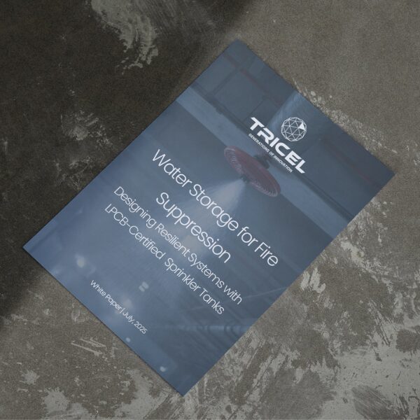 Tricel - Water Storage for Fire Suppression - White Paper - 2025