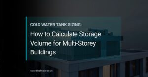 Cold Water Tank Sizing